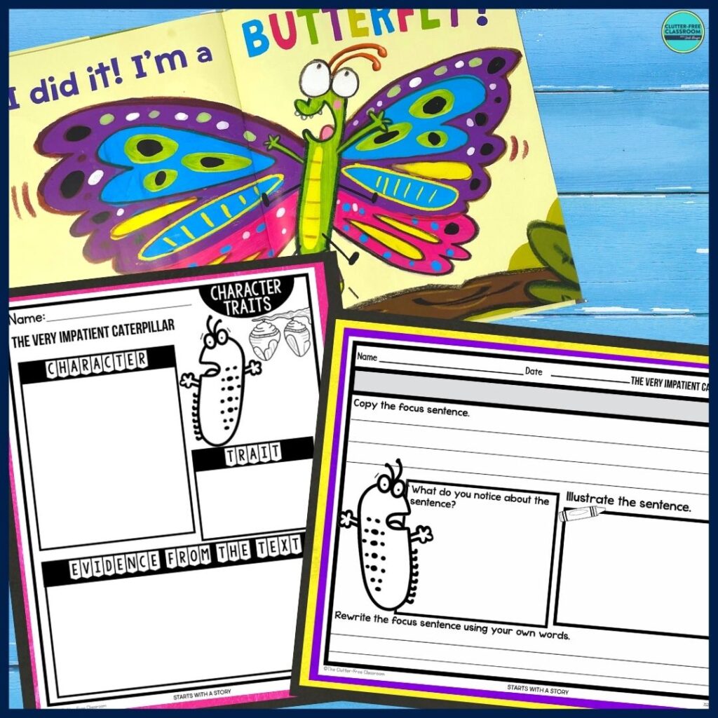 The Very Impatient Caterpillar worksheets