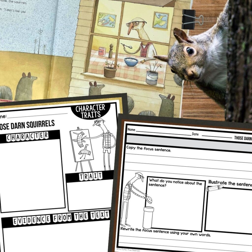 Those Darn Squirrels! worksheets