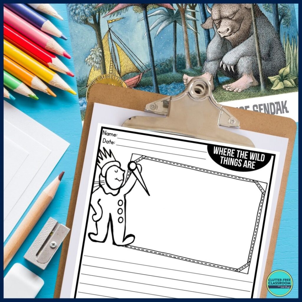 where the wild things are activities and lesson plans for 2022 clutter free classroom by jodi durgin