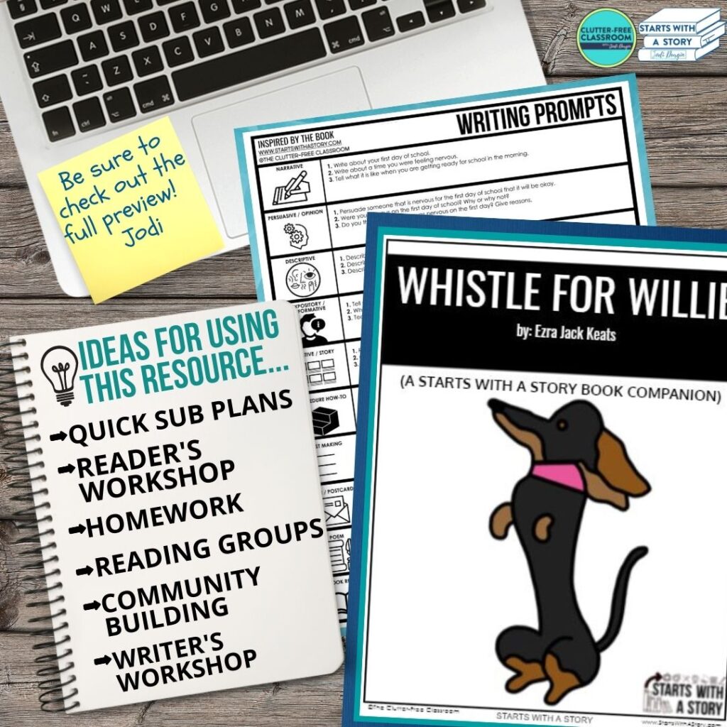 Whistle for Willie book companion