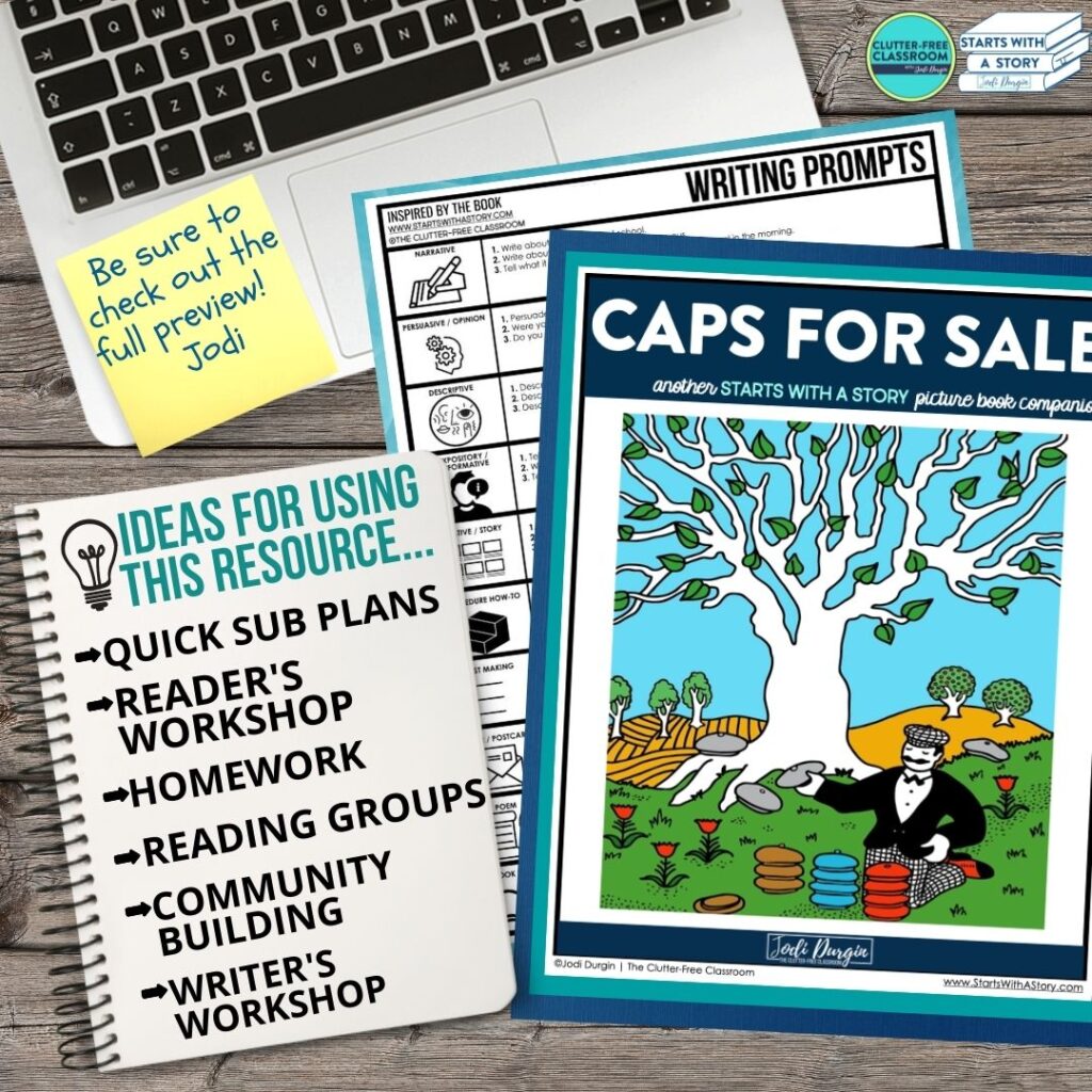 Caps for sale lesson plans on sale