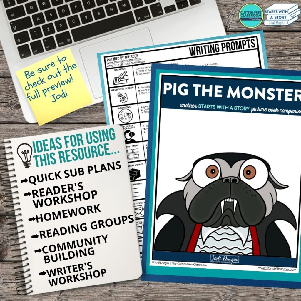 Pig the Monster book companion