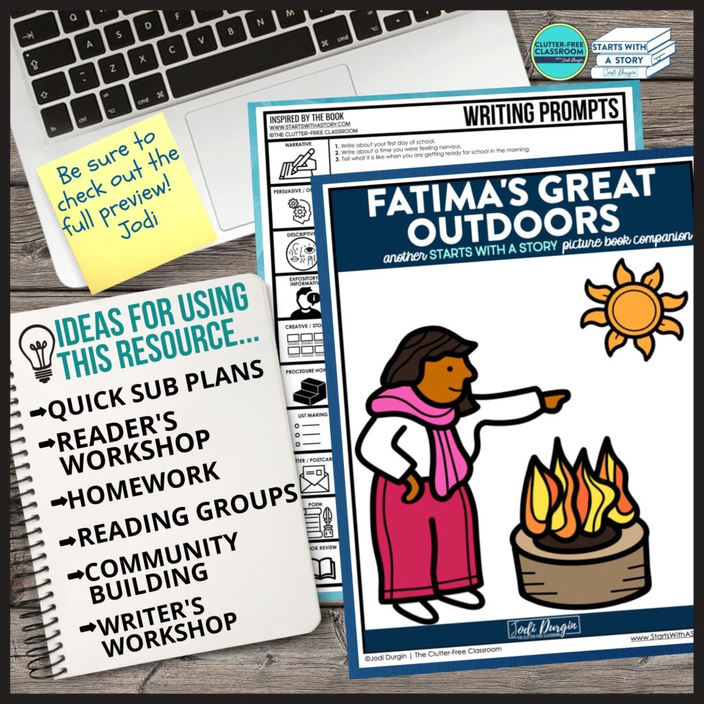 Fatima's Great Outdoors book companion