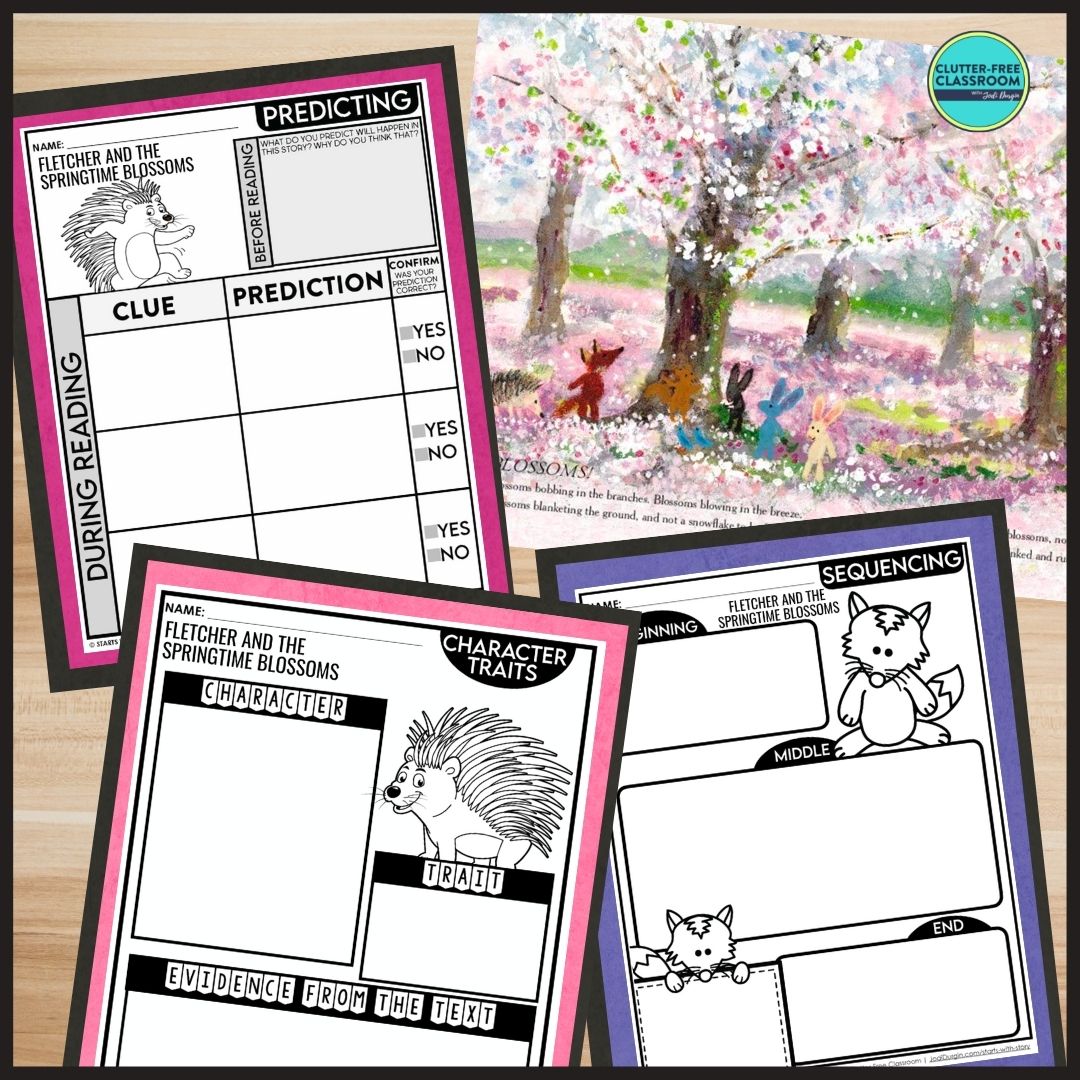 Fletcher and the Springtime Blossoms Activities and Lesson Plans for 2025 Teaching with Jodi