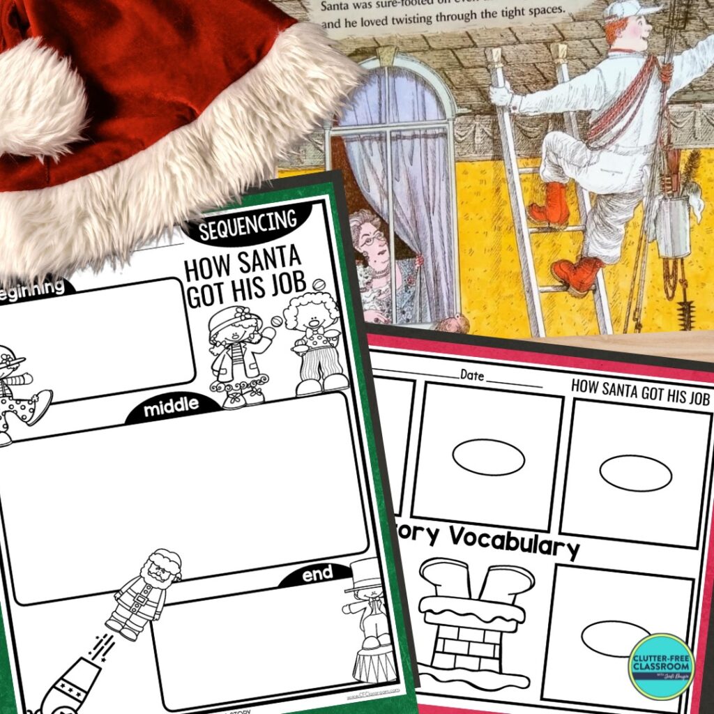 How Santa Got His Job worksheets