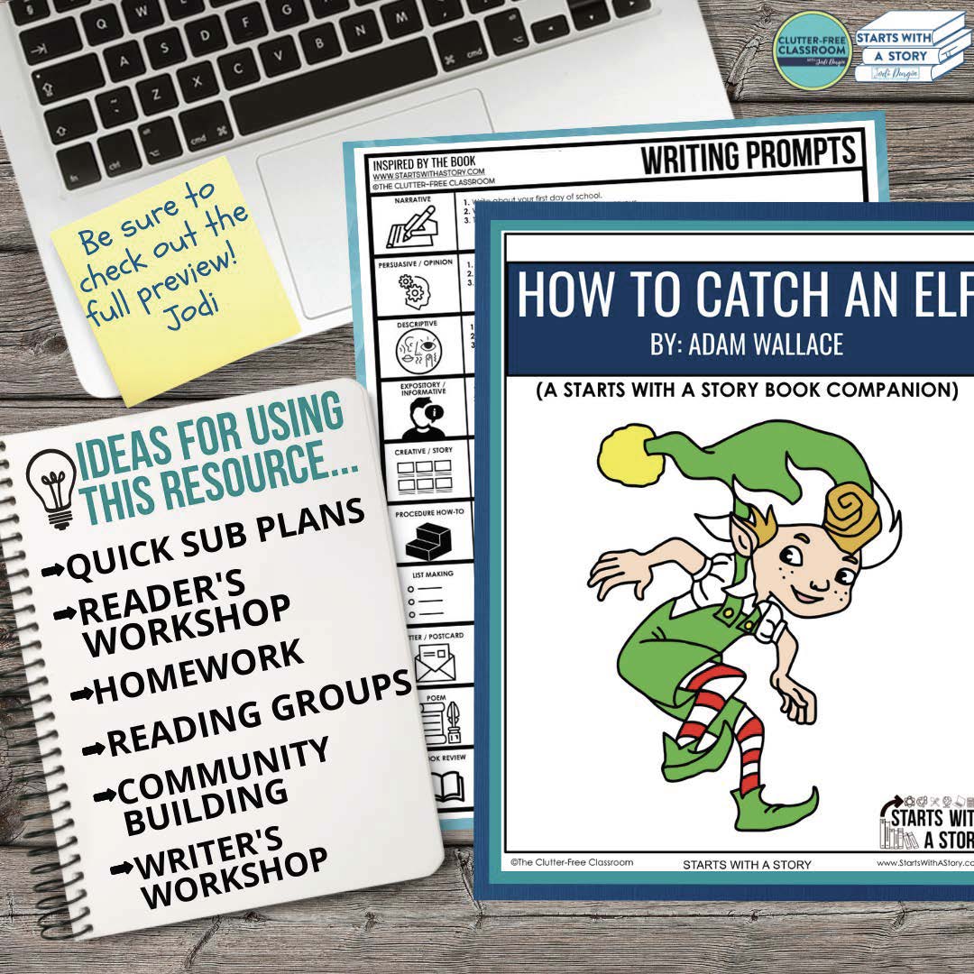 How to catch an elf activities and lesson plans for 2024 teaching