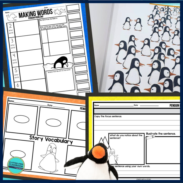 Penguin problems activities and lesson plans for 2024 teaching with