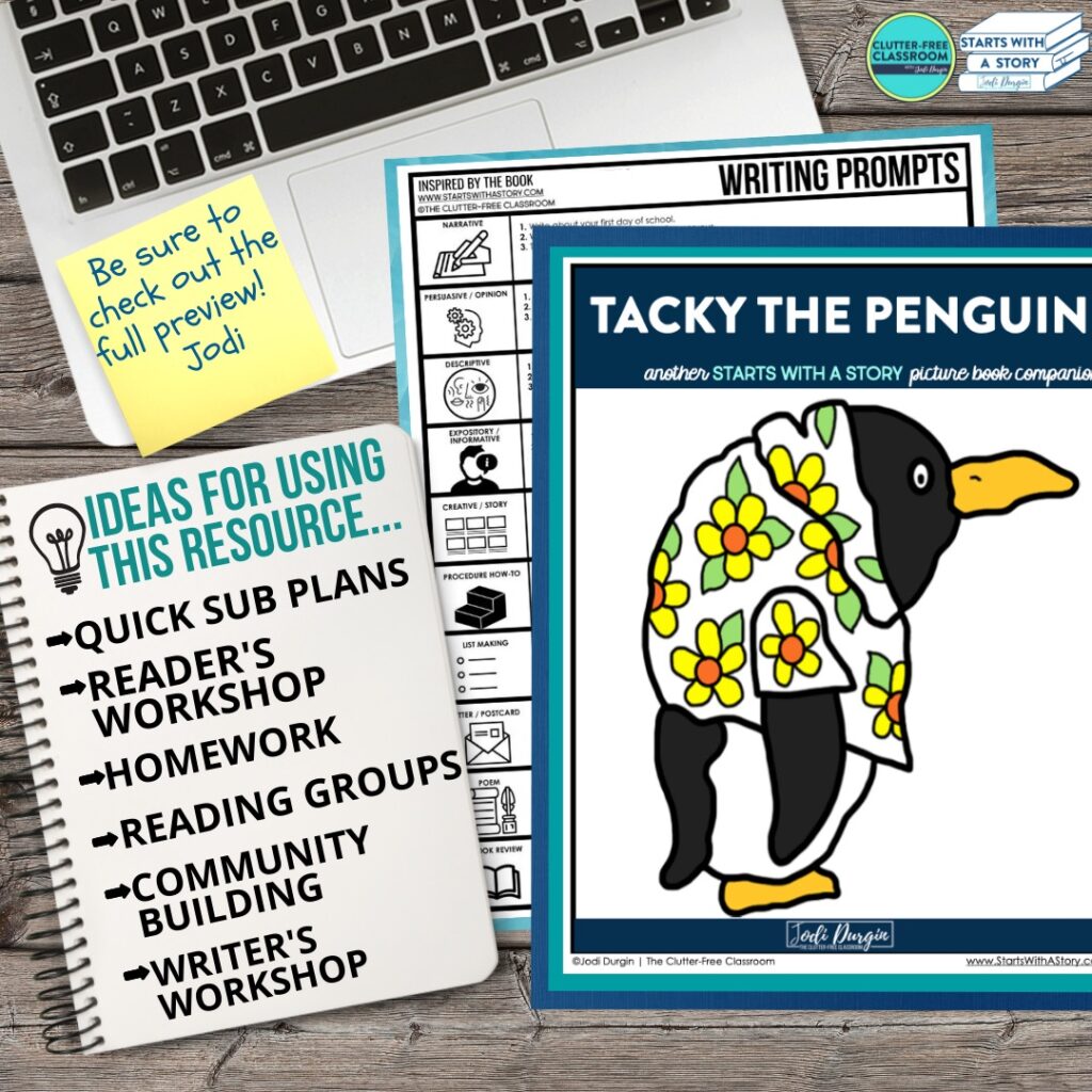 Tacky the Penguin book companion