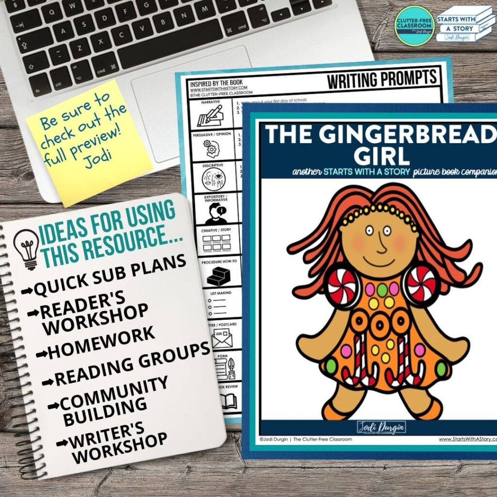 The Gingerbread Girl book companion