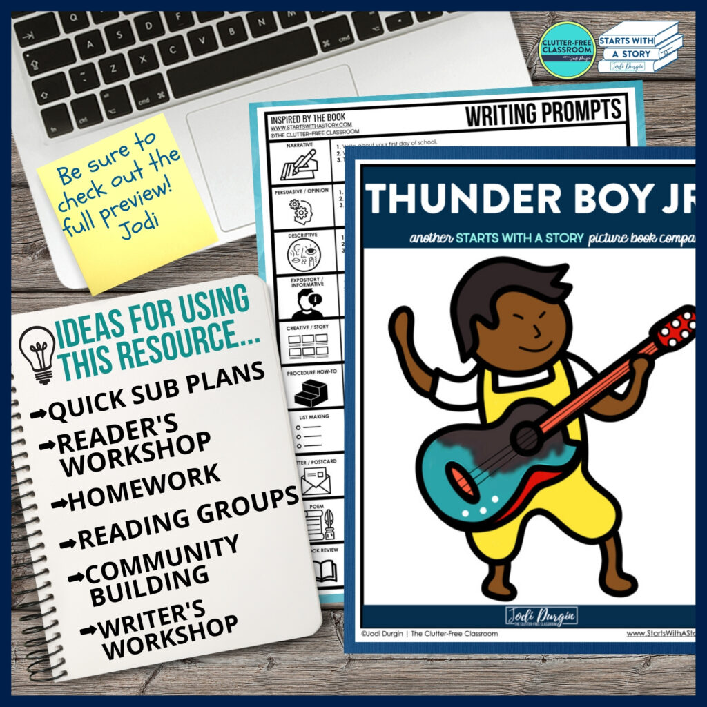 Thunderboy Jr. book companion