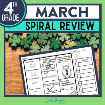 4th grade spiral review activities