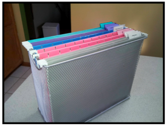 classroom paper organization system