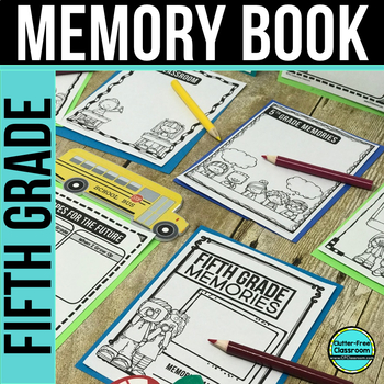 5th Grade Memory Book