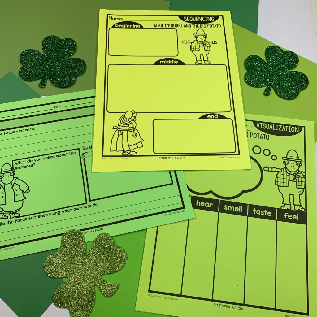 Jamie O Rourke And The Big Potato Activities And Lesson Plans For 2023 