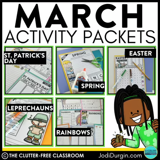 March activity packets