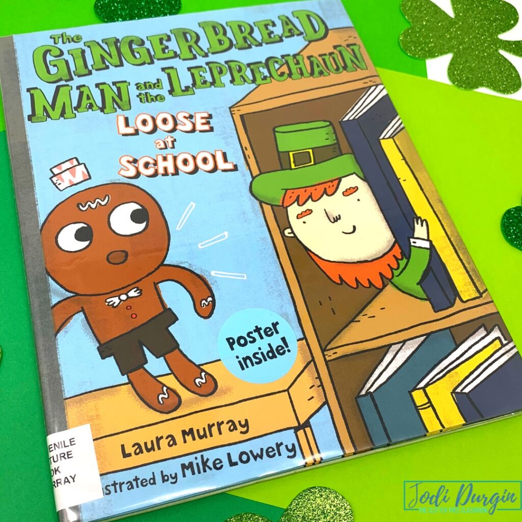 The Gingerbread Man and the Leprechaun Loose in the School book cover