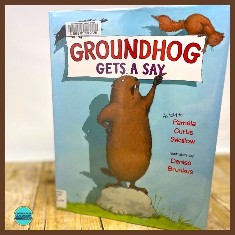 Groundhog Gets a Say book