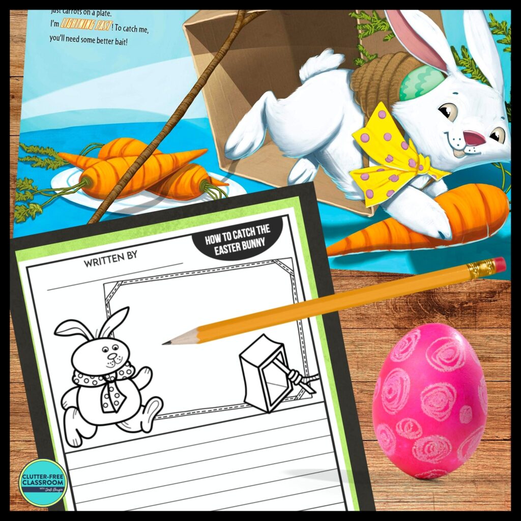 How to Catch the Easter Bunny writing activity