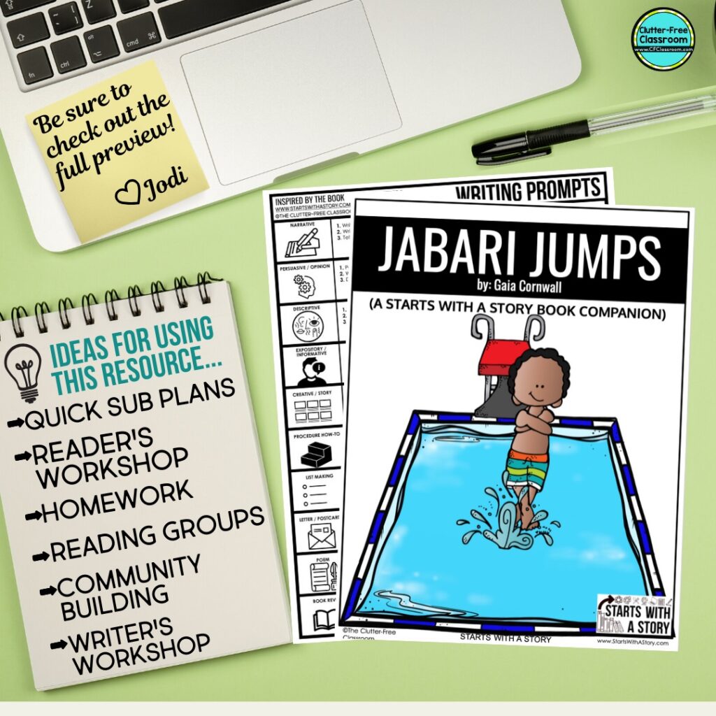 Jabari Jumps book companion