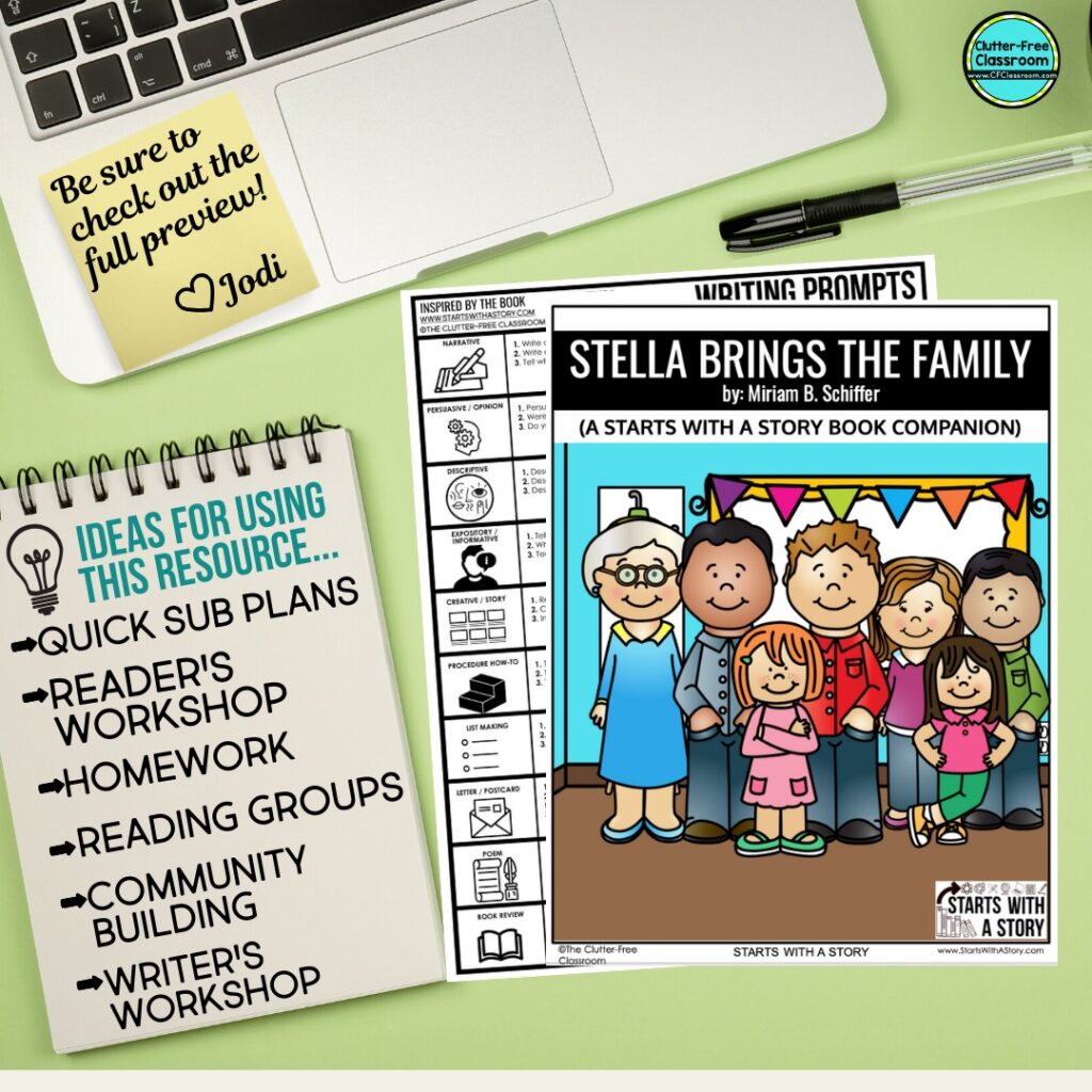 Stella Brings the Family book companion