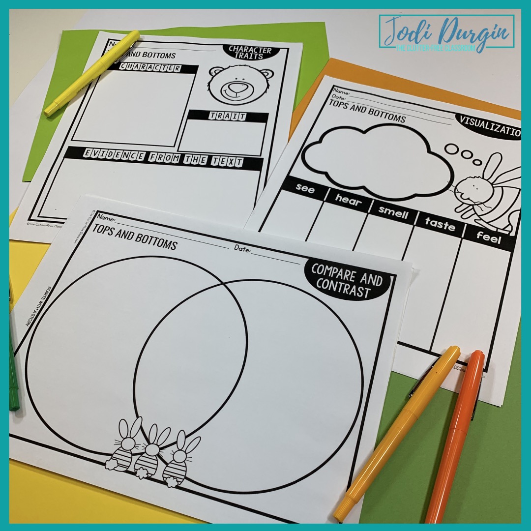 Tops and Bottoms Activities and Lesson Plans for 2024 Teaching with