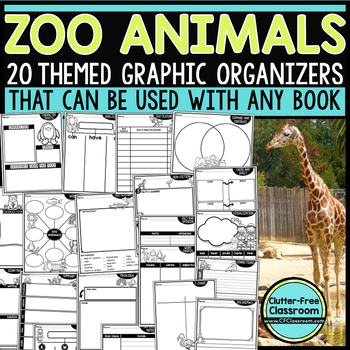 zoo animals reading activities