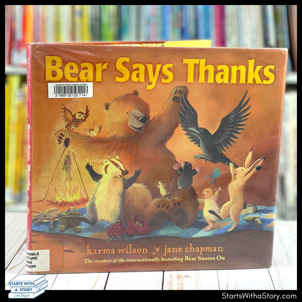 Bear Says Thanks book cover