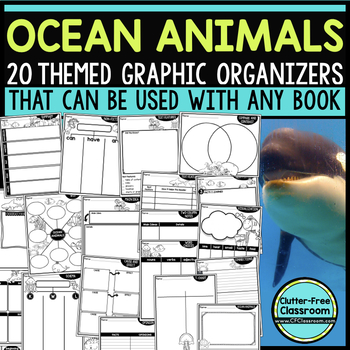 ocean animals reading activities