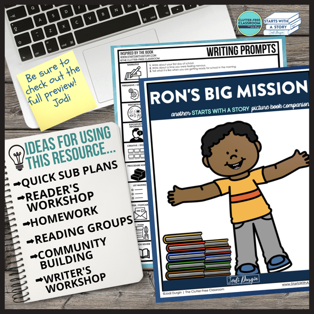 Ron's Big Mission book companion