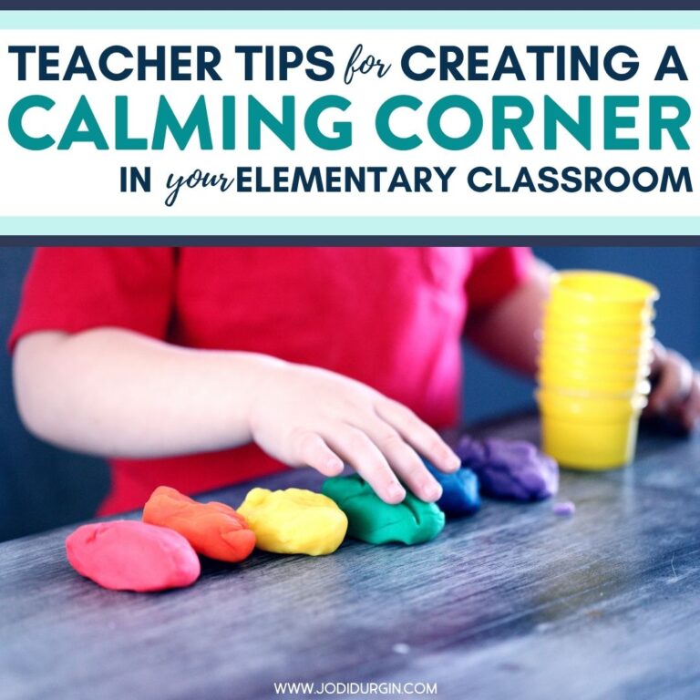 how to create a calming corner