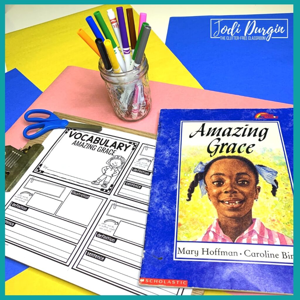 Amazing Grace book and activity