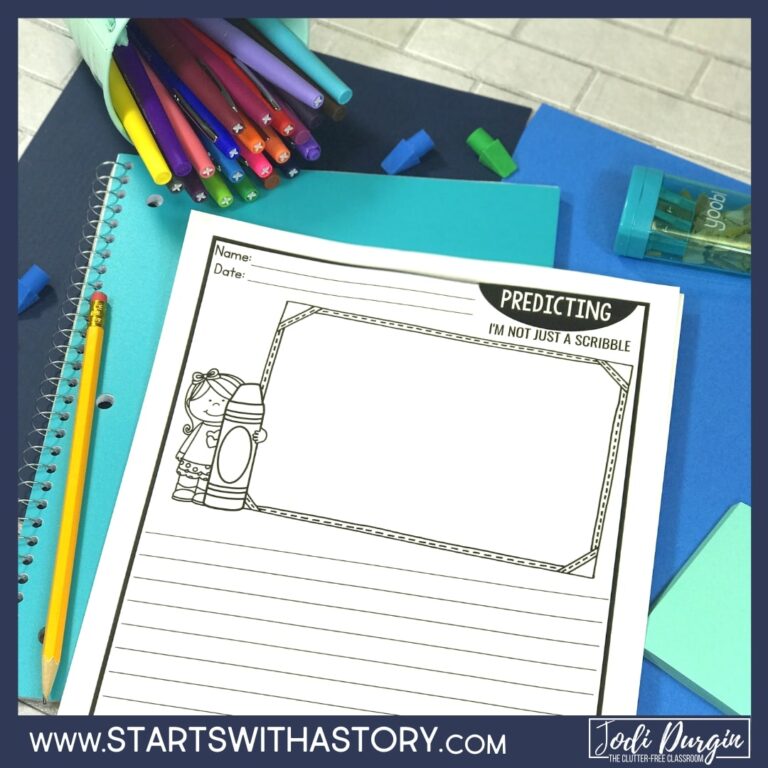 I'm Not Just a Scribble writing activity