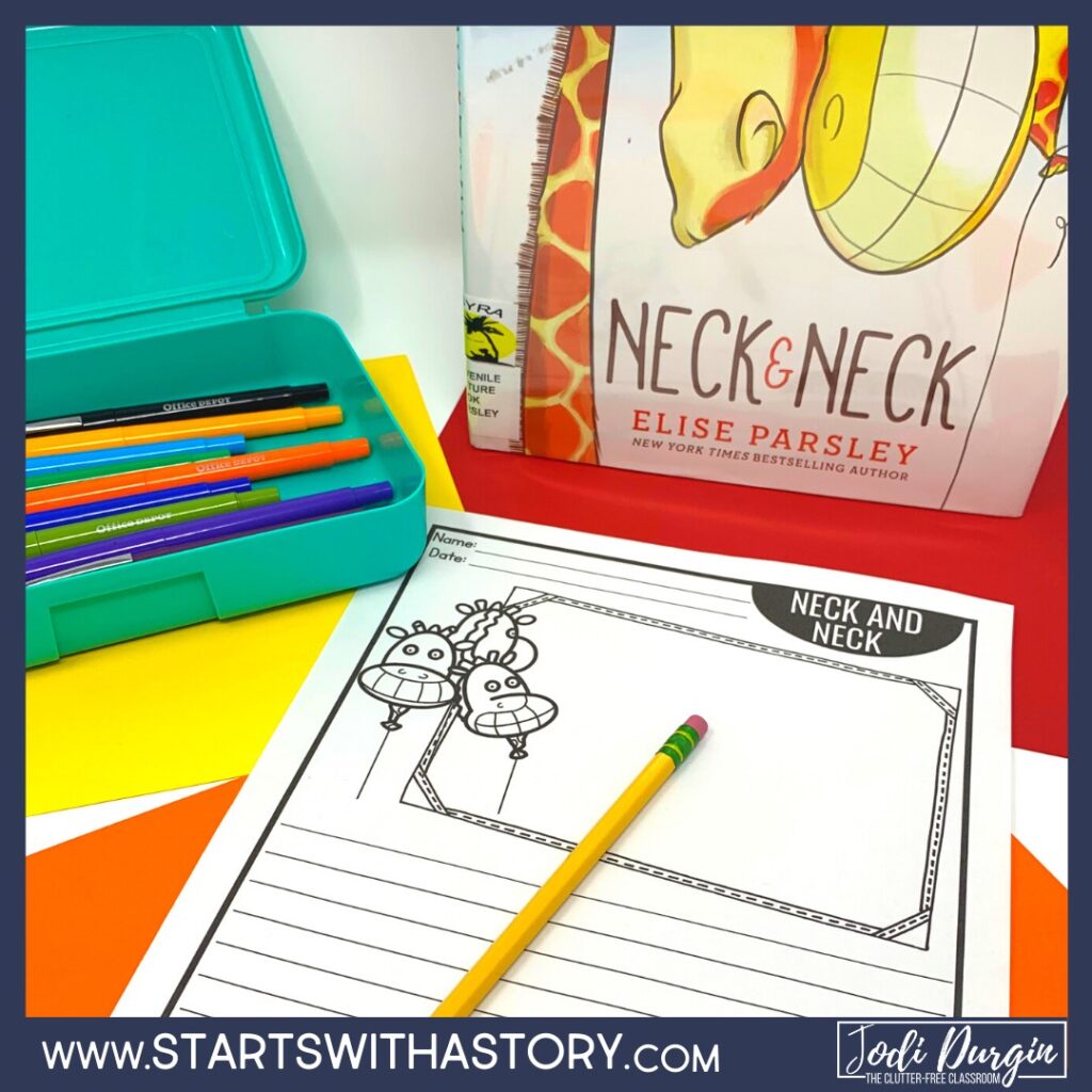 Neck and Neck book and activity