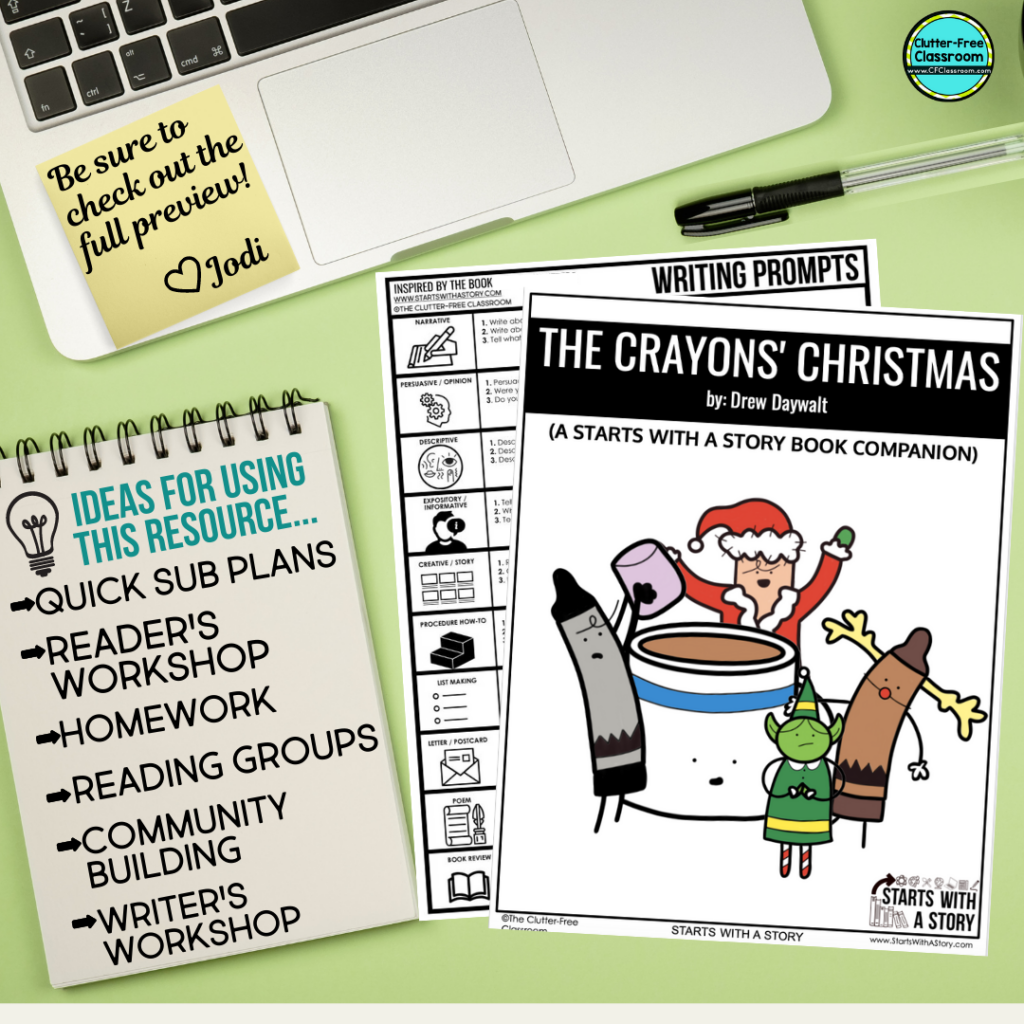 The Crayons Christmas activities