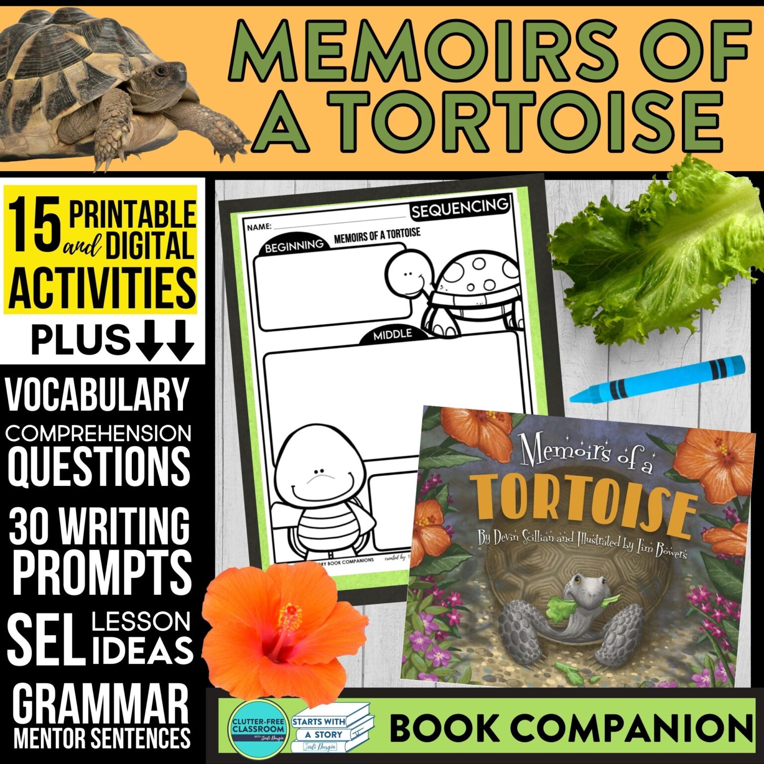 Memoirs of a Tortoise Activities and Lesson Plans for 2025 - Teaching ...