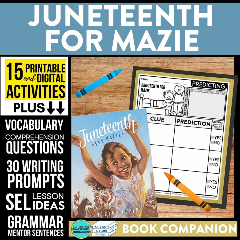 Juneteenth for Mazie book companion