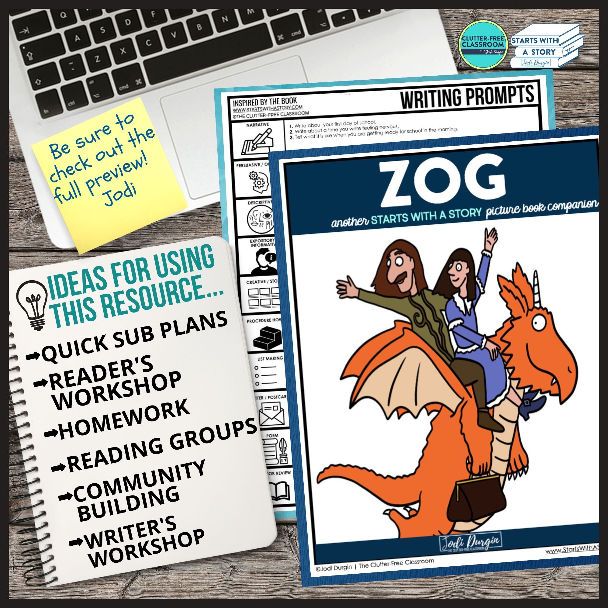 Zog Activities and Lesson Plans for 2024 - Teaching with Jodi Durgin