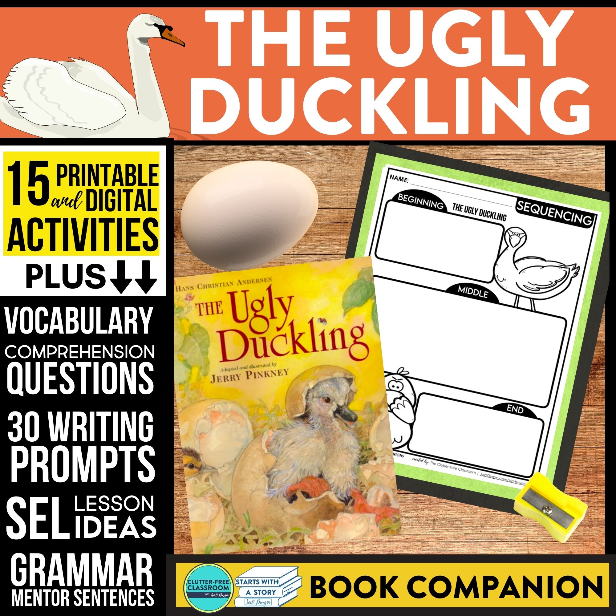 The Ugly Duckling Activities And Lesson Plans For 2023 Clutter Free 