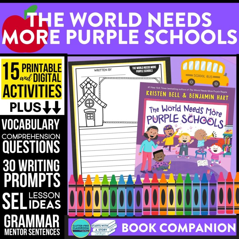The World Needs More Purple Schools book companion