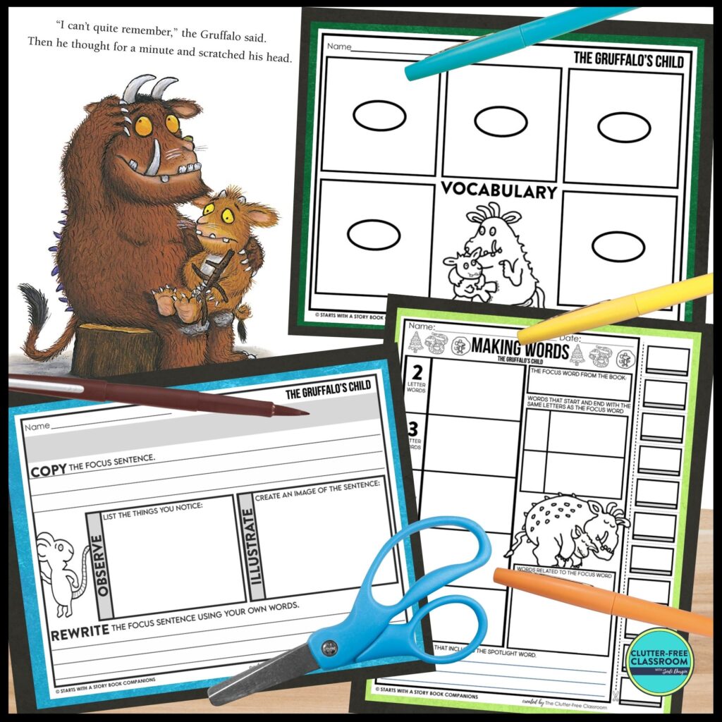 The Gruffalo's Child book and activities