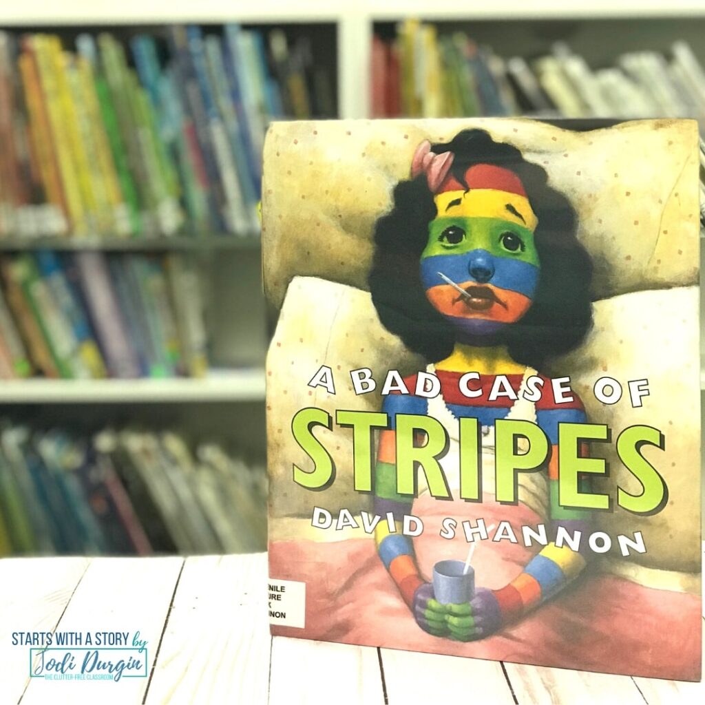 A Bad Case of Stripes book cover