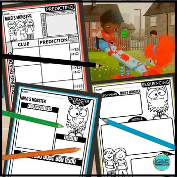 Milo's Monster book companion activities