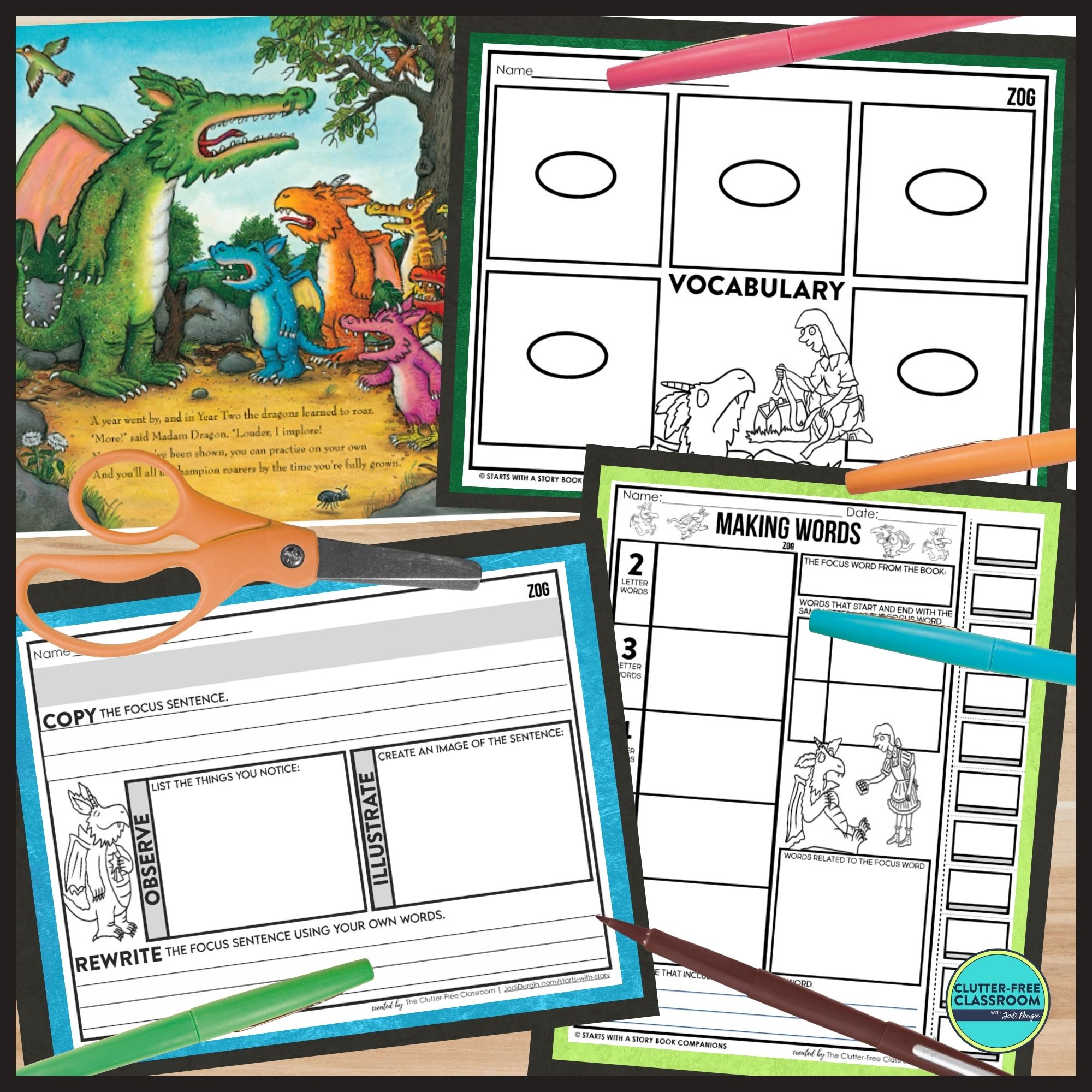 Zog Activities and Lesson Plans for 2024 - Teaching with Jodi Durgin