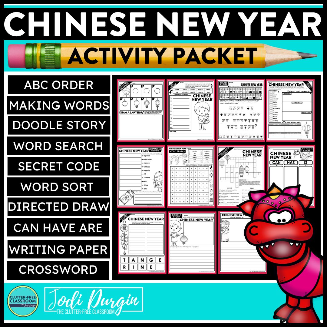 Chinese New Year worksheets