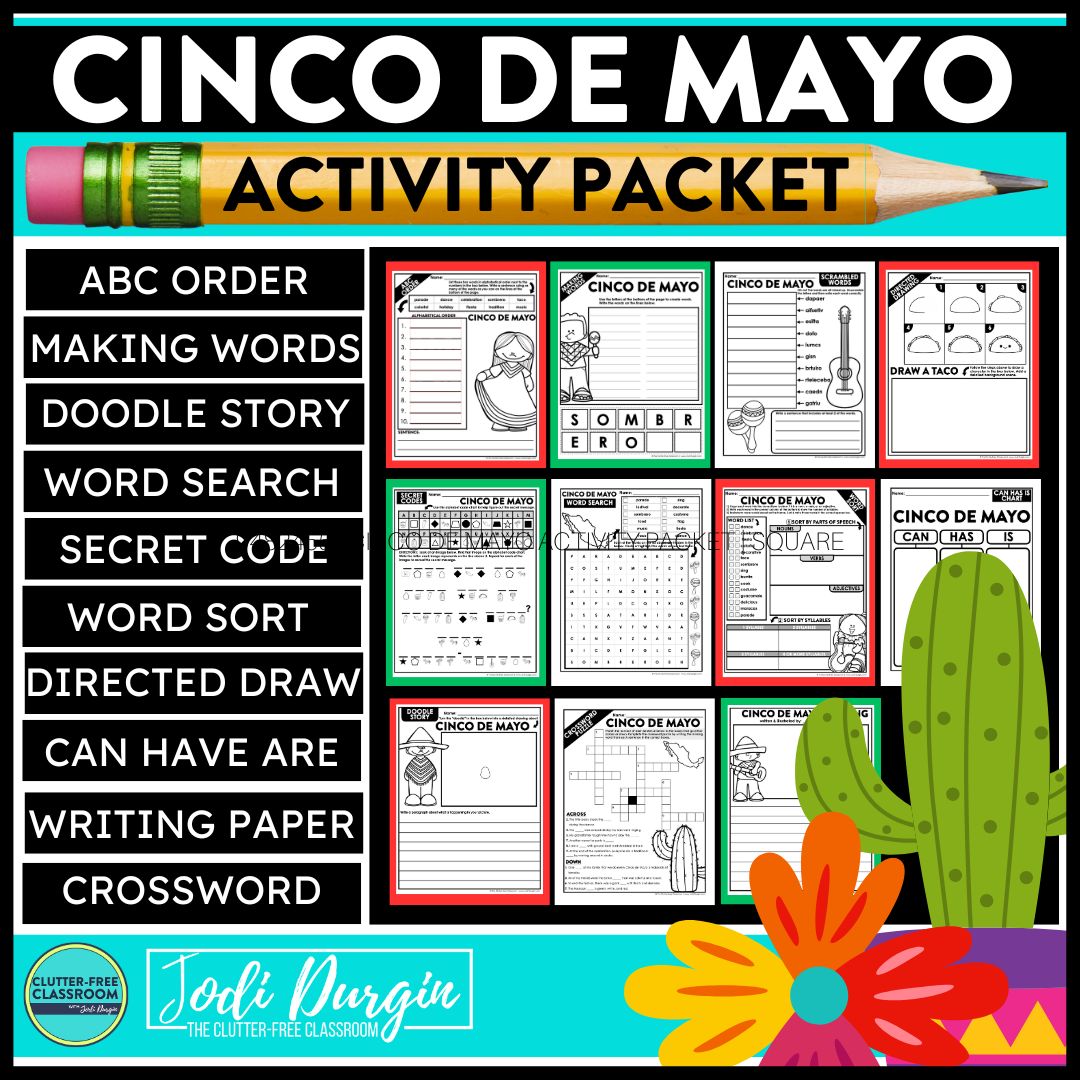 Cinco de Mayo worksheets