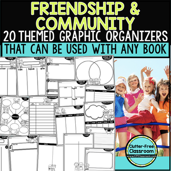 friendship reading graphic organizers