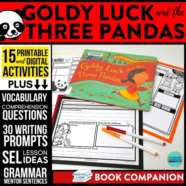 Goldy Luck and the Three Pandas book companion