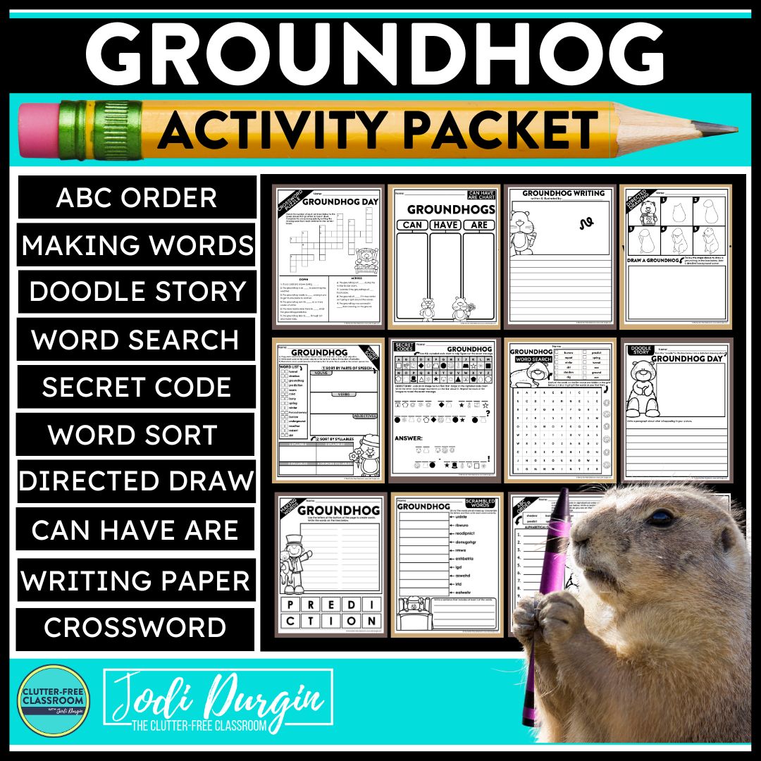 Groundhog Day worksheets