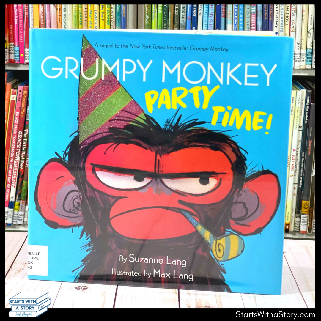 Grumpy Monkey Party Time book cover