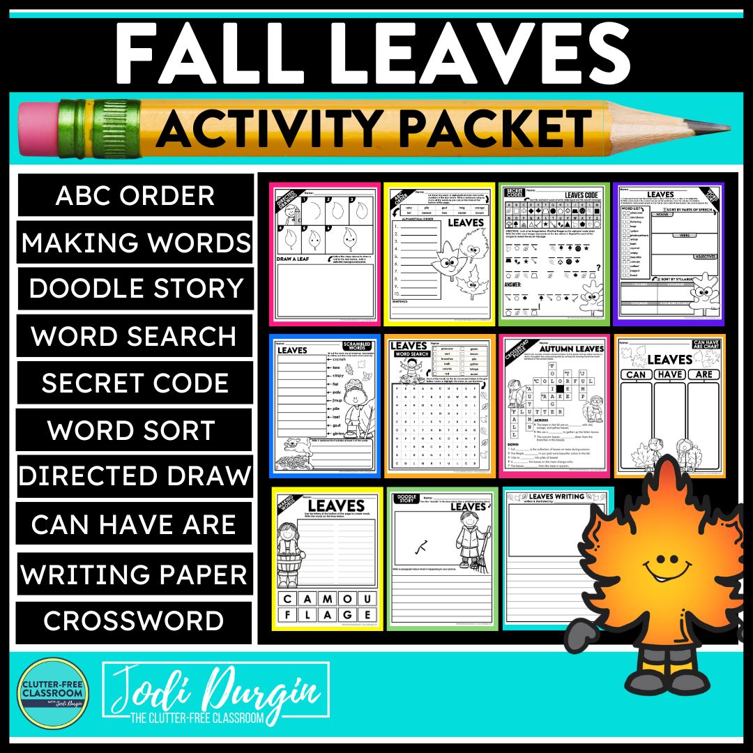 fall worksheets